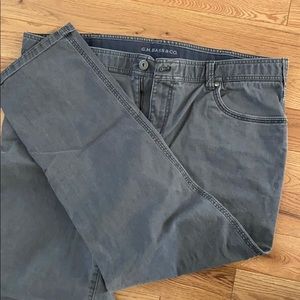 G.H. Bass & Co Grey Khaki Pants